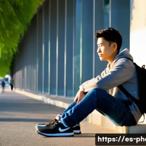 사진 자격증 실기시험 후 리뷰 작성법 - **Prompt: Post-Exam Reflection and Relief**
    A young adult, appearing to be a photography student...