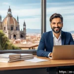 Home 18 사진 자격증의 유효기간 및 연장 방법 - A professional Spanish photographer in a modern studio environment, wearing casual smart attire and ...
